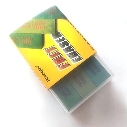 Baroque Guitar Fret Polishing Erasers Abraisive Rubber blocks Set of 3pcs Guitar Maintain Luthier Tool Kits Size on 180/400/1000 Grit (Frequently-used) - Image 2