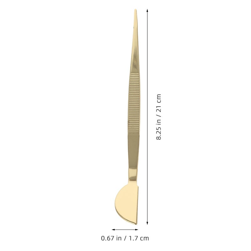 Stainless Steel Bonsai Tweezers And Scraper Tool For Planting Soil Loosening Indoor Outdoor Gardening - Image 3