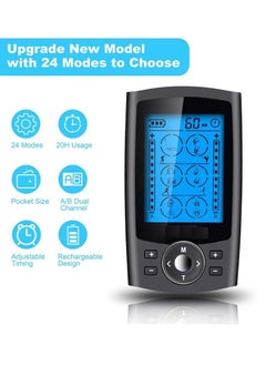 Generic Tens Muscle Stimulator 36-Mode Electric EMS Acupuncture Body Massage Digital Therapy Slimming Machine Electric stimulator  - Image 4