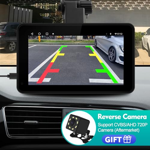 FeirTon 7" HD Portable Wireless Carplay for Car Stereo Touch Screen with Apple Carplay & Android Auto Car Tablet with Backup Camera/Mirror Link/Voice Control/Bluetooth/GPS for All Vehicles - Image 3