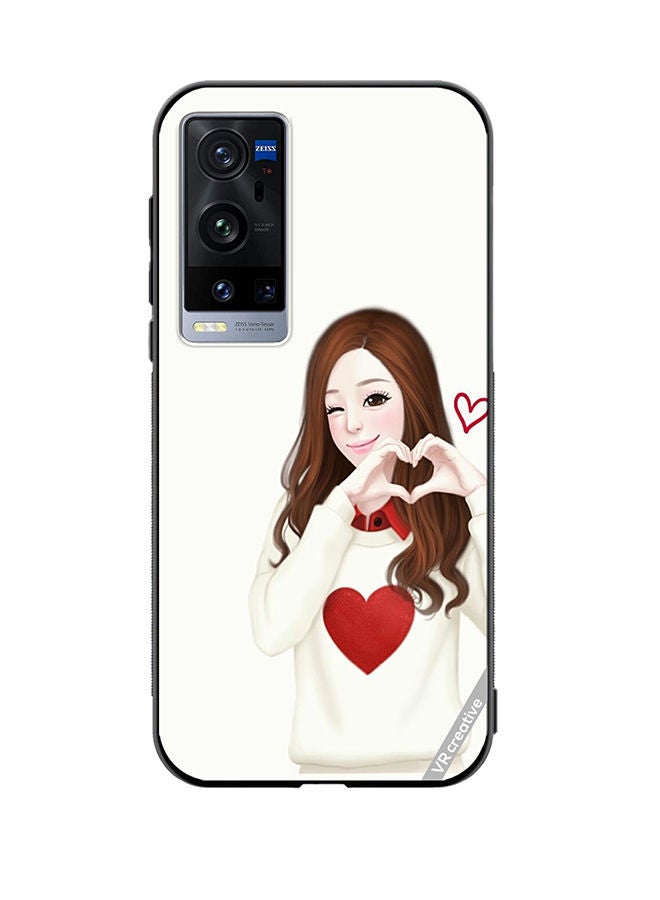 VR CREATIVE Protective Case Cover For Vivo X60 Pro Plus Lucy Design Multicolour - Image 1