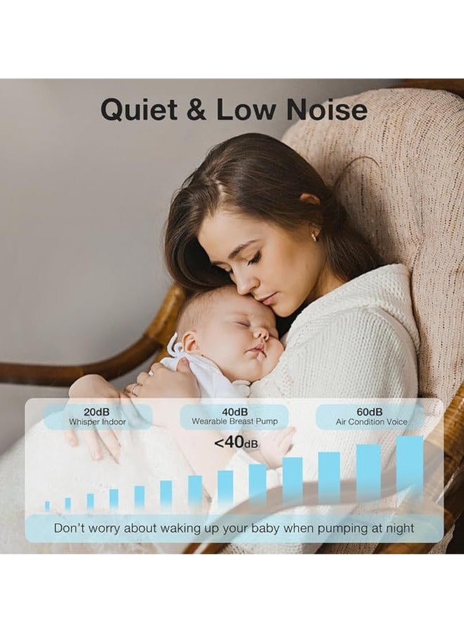 S9 Wearable Breast Pump, Hands Free Electric Breast Pump,2 Modes and 5 Levels - Image 2