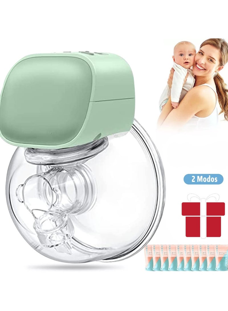 S9 Wearable Breast Pump, Hands Free Electric Breast Pump,2 Modes and 5 Levels - Image 1