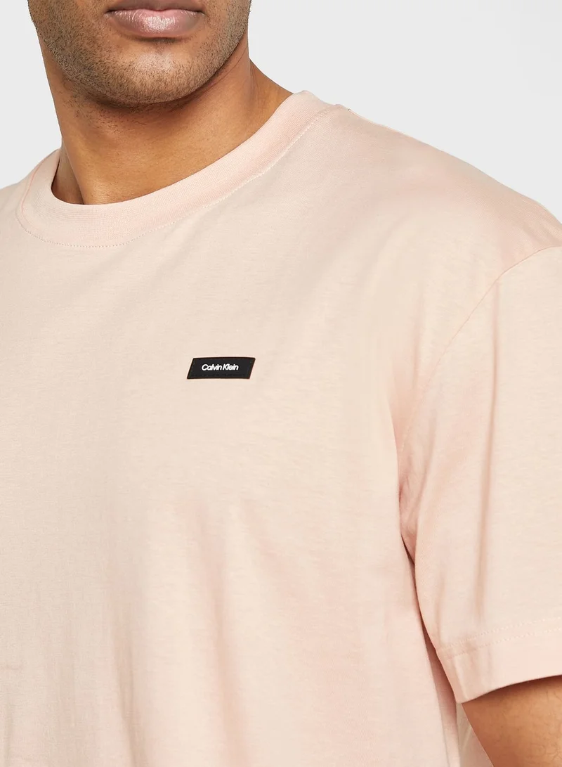 CALVIN KLEIN Logo Crew Neck T-Shirt
