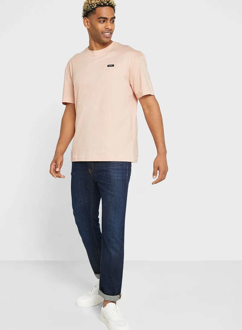 CALVIN KLEIN Logo Crew Neck T-Shirt