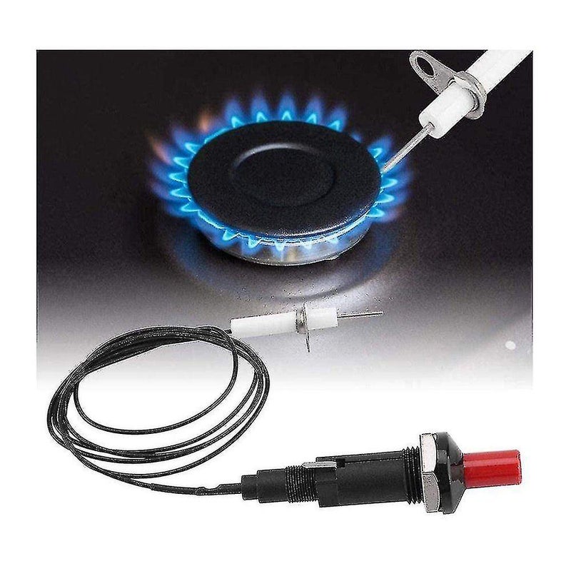 Electric Grill Lighter Electric Ignition Push Button Igniter Professional Spark Igniter Made Of Pp Plastic With 1m Cable - Image 2