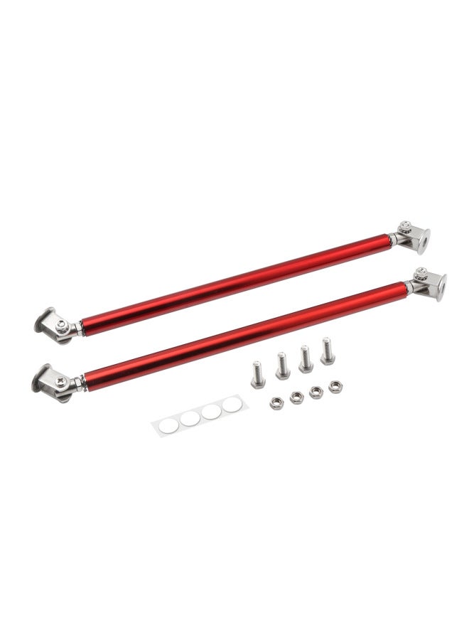 Hot Car Modification Universal Front Shovel Reinforced Punch-free Stainless Steel Telescopic Adhesive Surround  Rod 20cm
