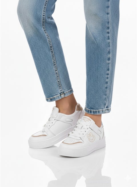 Casual Fashion Sneakers With Fun Side Print - Available In Various Colors And Sizes
