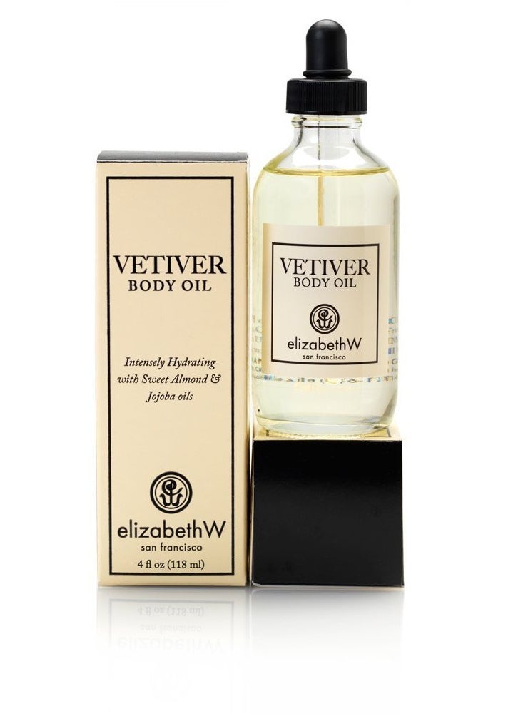 elizabeth W elizabeth W Vetiver Body Oil - 4 Ounce 