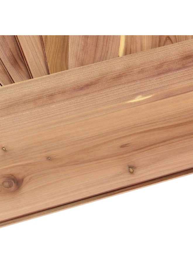 Household Essentials 25012-1 Cedarline Collection Cedar Wood Panels for Closet Storage | 10 Piece Value Pack - Image 3
