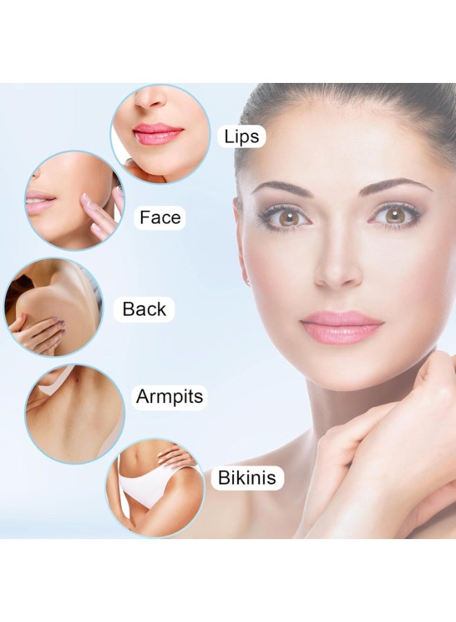 إزالة شعر الوجه للنساء ، جهاز إزالة شعر الوجه غير المؤلم للنساء ، إزالة شعر ذقن الشفاه العليا مع USB القابلة لإعادة الشحن - Image 2