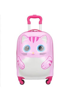 Generic Travel Kid's Luggage 18inch Carry on Hard Side Upright Cartoon Wheeled Suitcases  - Image 1