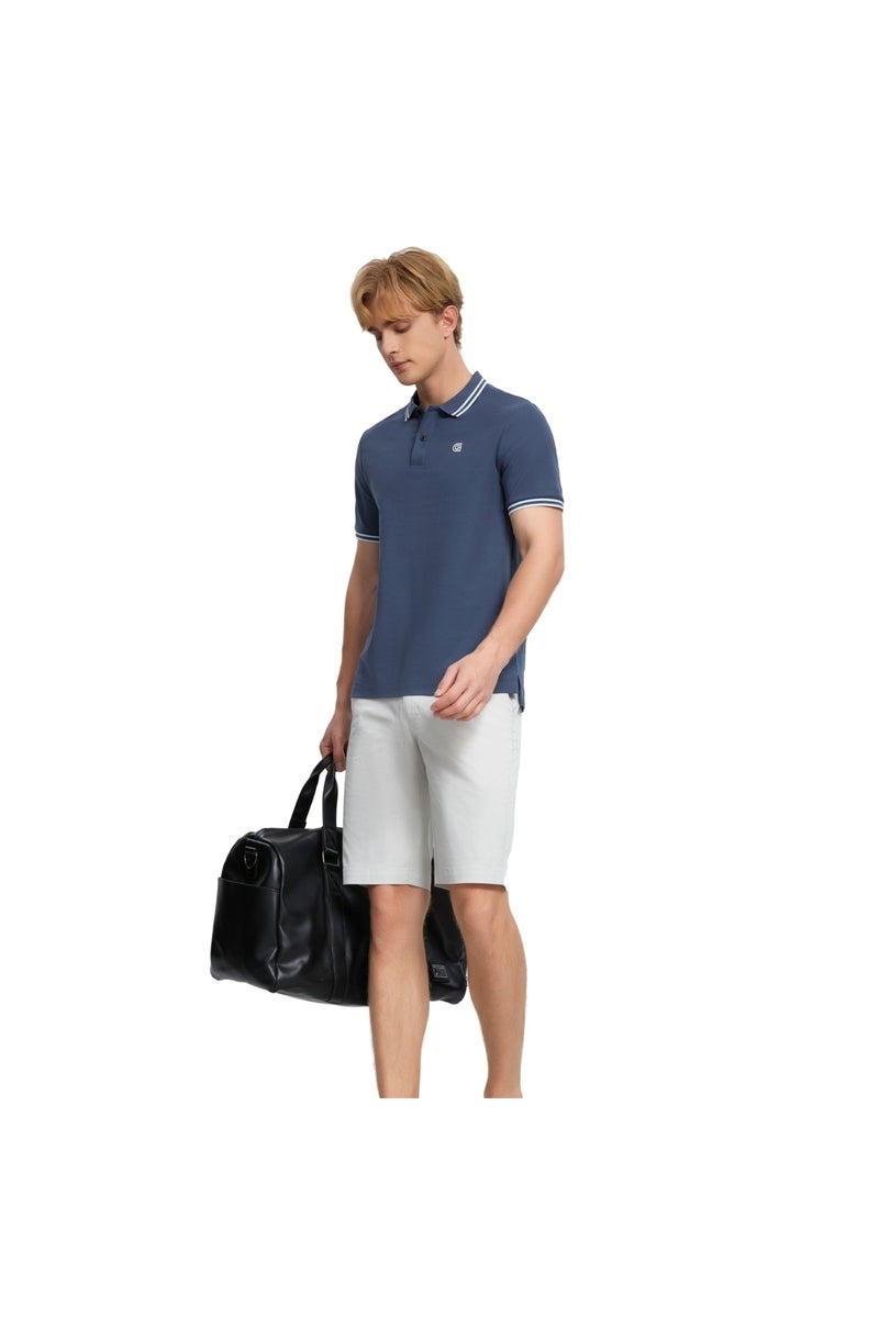 جيوردانو قميص بولو رجالي أزرق بيكيه - Image 3