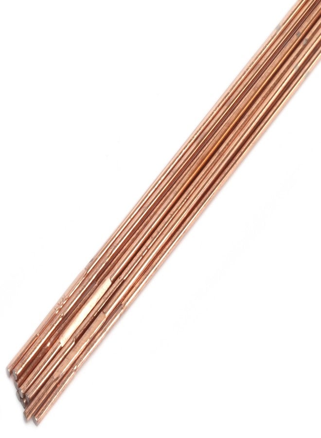 Forney 42326 Copper Coated Brazing Rod, 3/32-Inch-by-18-Inch, 10-Rods - Image 1