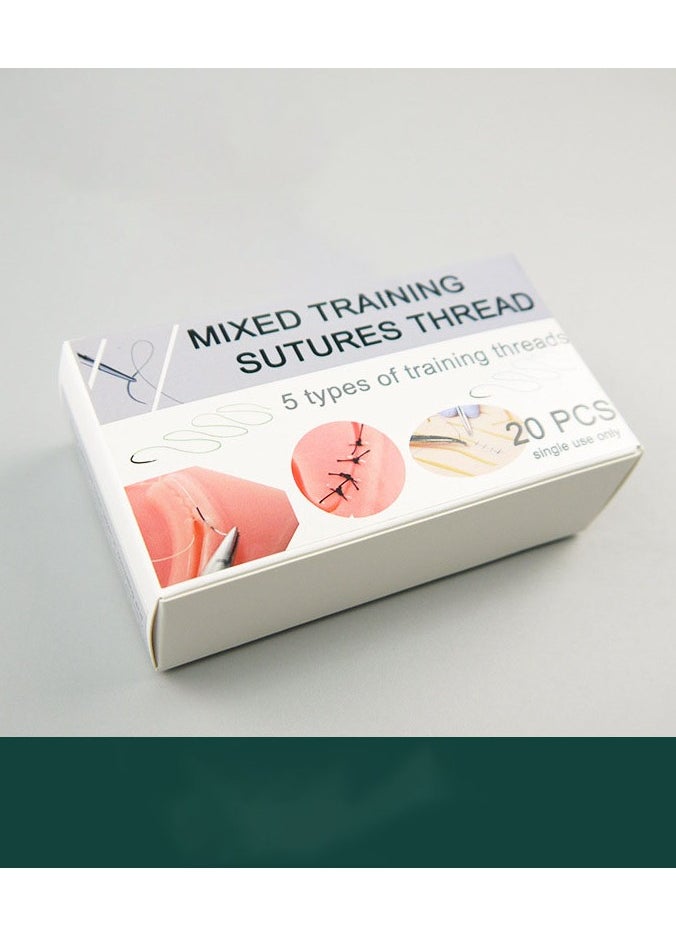 Laboratory Skin Suture Nylon Thread And Needle Mix And Match