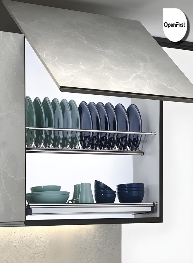 OPENFIRST Stainless Steel (900 MM) with SS Drainer Tray Sheet for Modular Kitchen Cabinets, Set of 3 Pcs (900 MM) - Image 2