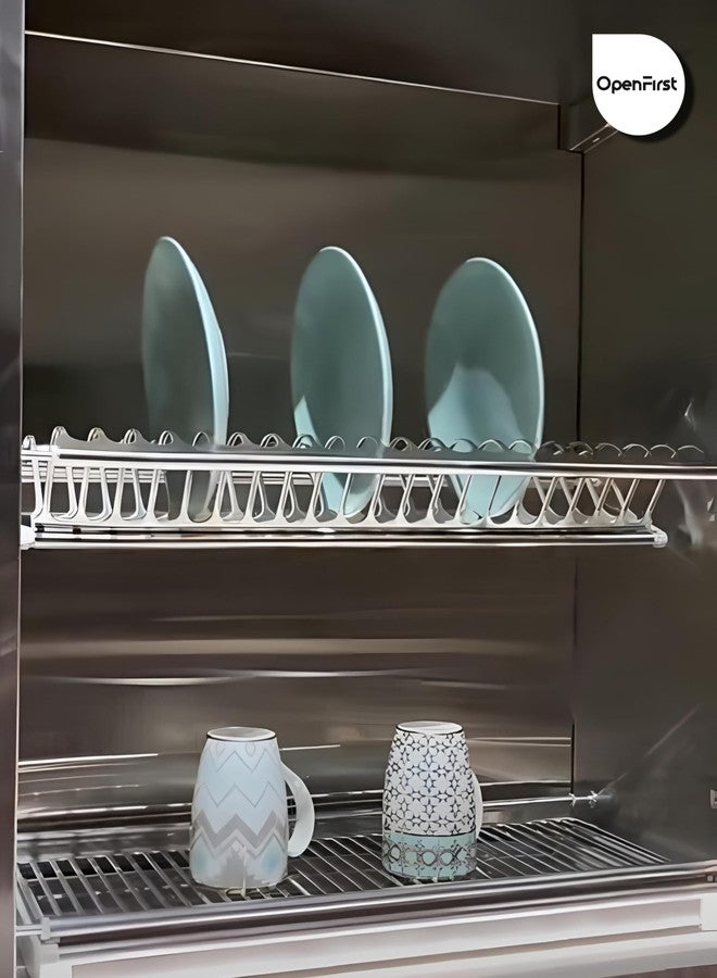 OPENFIRST Stainless Steel (900 MM) with SS Drainer Tray Sheet for Modular Kitchen Cabinets, Set of 3 Pcs (900 MM) - Image 3