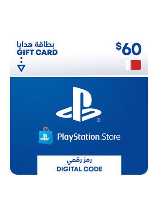 Playstation Bahrain 60 USD Gift Card