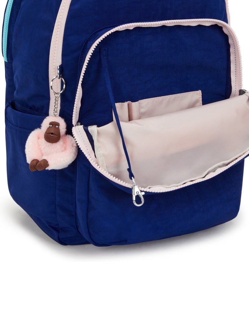 كيبلينغ حقيبة ظهر نسائية كبيرة من سول كوليدج مع جيب منفصل للابتوب - سولار نيفي - Image 5