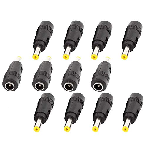 XMHF DC Power Converter Plug, 5.5mm x 1.7mm Male Connector to 5.5mm x 2.1mm Female Jack Adapter 12pcs - Image 3