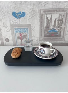 Aden Home Wooden Presentation, Presentation Board, Oil Can, Organizer, Anthracite Color, ASNM02  - Image 1