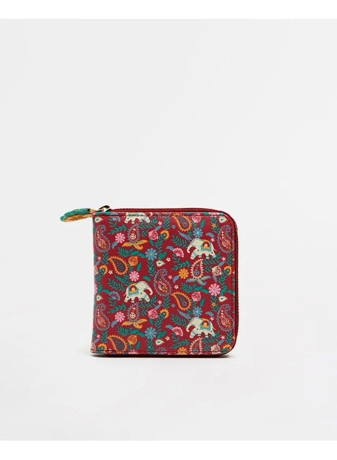 تشامباك Paisley Blossoms Mini Wallet
