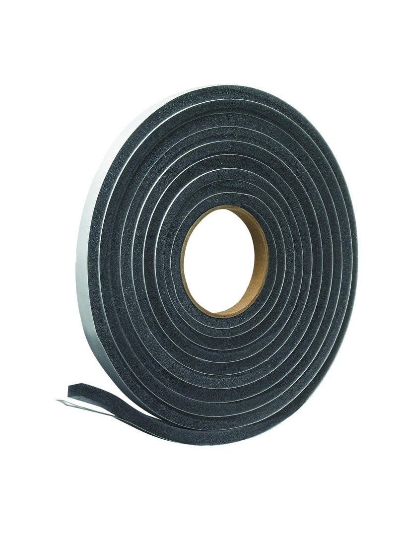 Frost King Frost King L347 Self-Adhesive Open Cell Tape, 17 Ft L X 1/2, Polyfoam, Charcoal, 3/8" W, 1/4" T  - Image 3