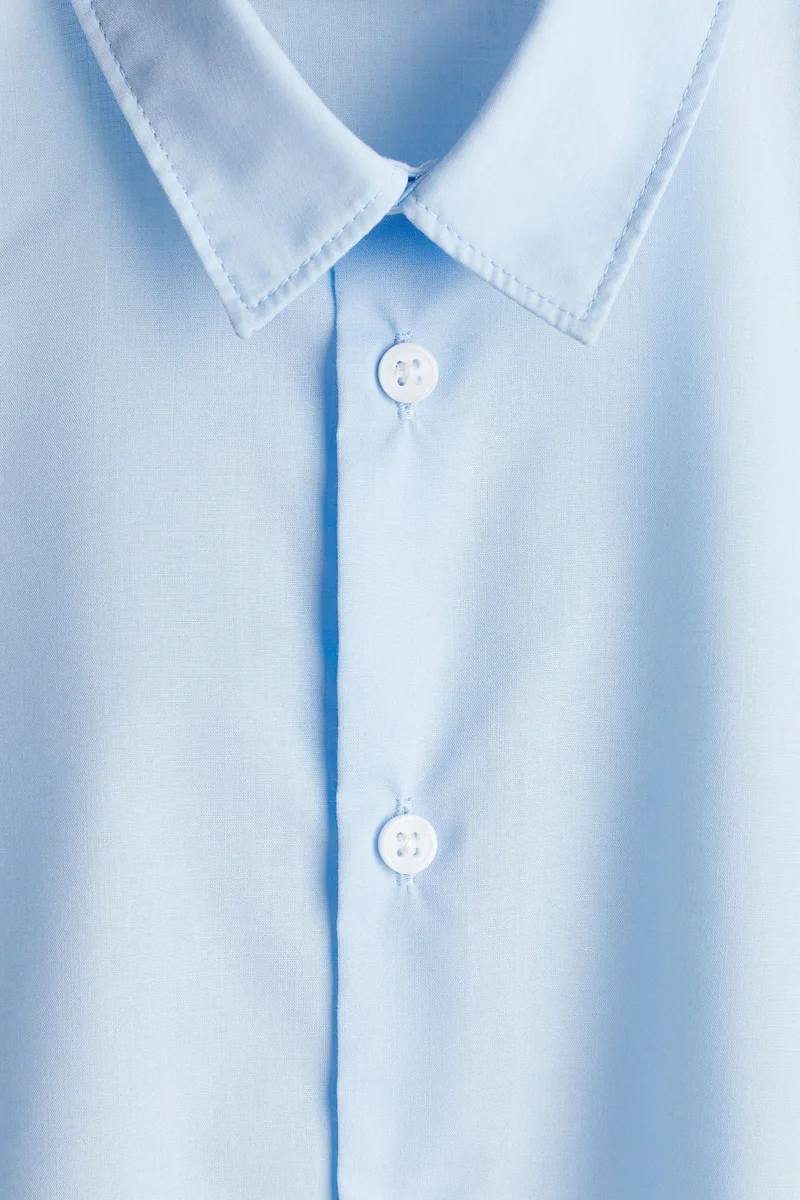 اتش اند ام قميص سهل الكي