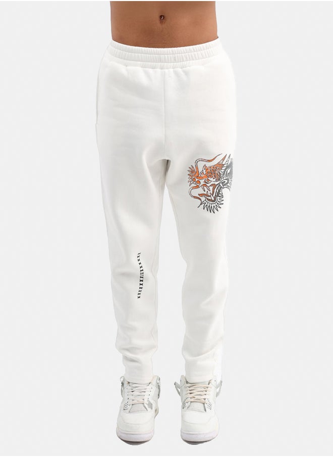 ASTK - Wide relaxed printed jogger - Image 1