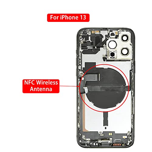 MEEFIX NFC Wireless Charging Chip Antenna and Magnet Replacement for Magsafe, Compatible with iPhone 13 - Pre-Installed Power and Volume Button Light Flex - Fixes QI Coil Signal - Image 3
