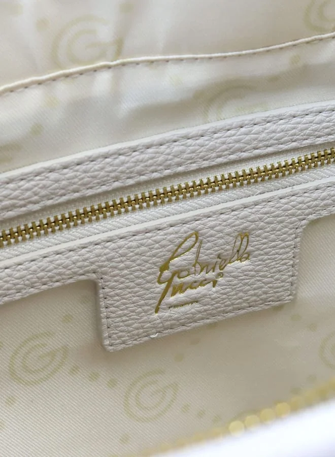غابرييلا غوتشي Gabriella Gucci Monogram Embossed Tote Bag with Pouch