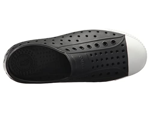 Native Shoes, Jefferson Child, Kids Lightweight Sneaker, Jiffy Black/Shell White, 5 M US Toddler - Image 2