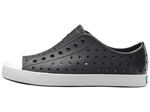 Native Shoes, Jefferson Child, Kids Lightweight Sneaker, Jiffy Black/Shell White, 5 M US Toddler - Image 4