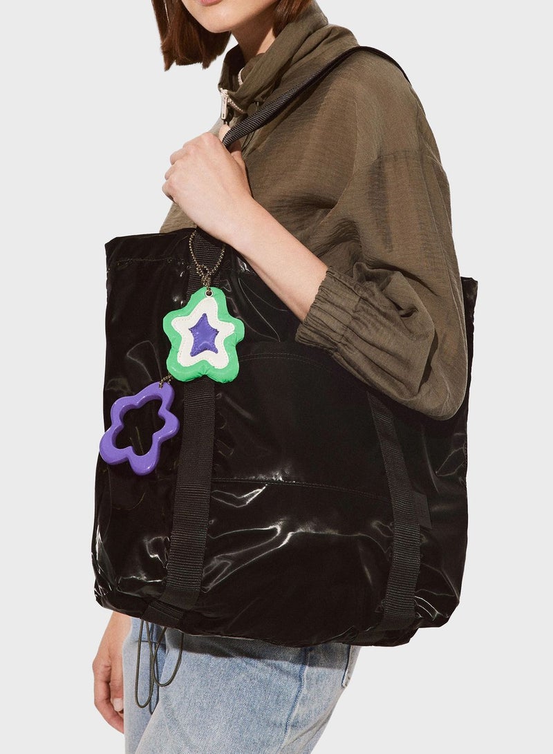 PARFOIS Pendant Top Handle Tote - Image 5