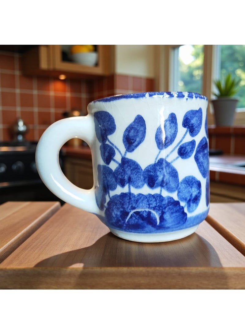 كلور زون بوتري كوب 200 ملي بشكل مميز ، آمن للاستخدام في الميكروويف، مصنوع يدويًا من الفخار - Image 2