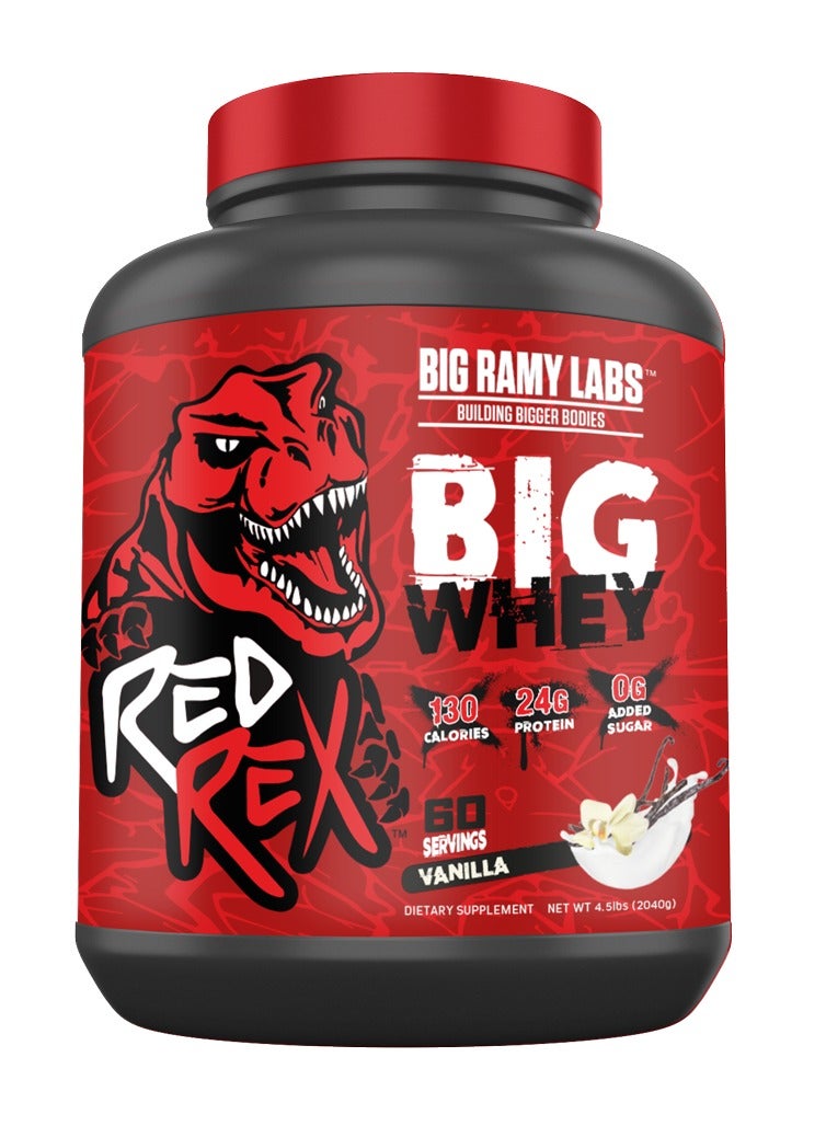 صفقة RED REX ريد ريكس - مصل اللبن الكبير - فانيليا -2040 جم على Noon EG