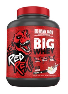 RED REX ريد ريكس - مصل اللبن الكبير - فانيليا -2040 جم 