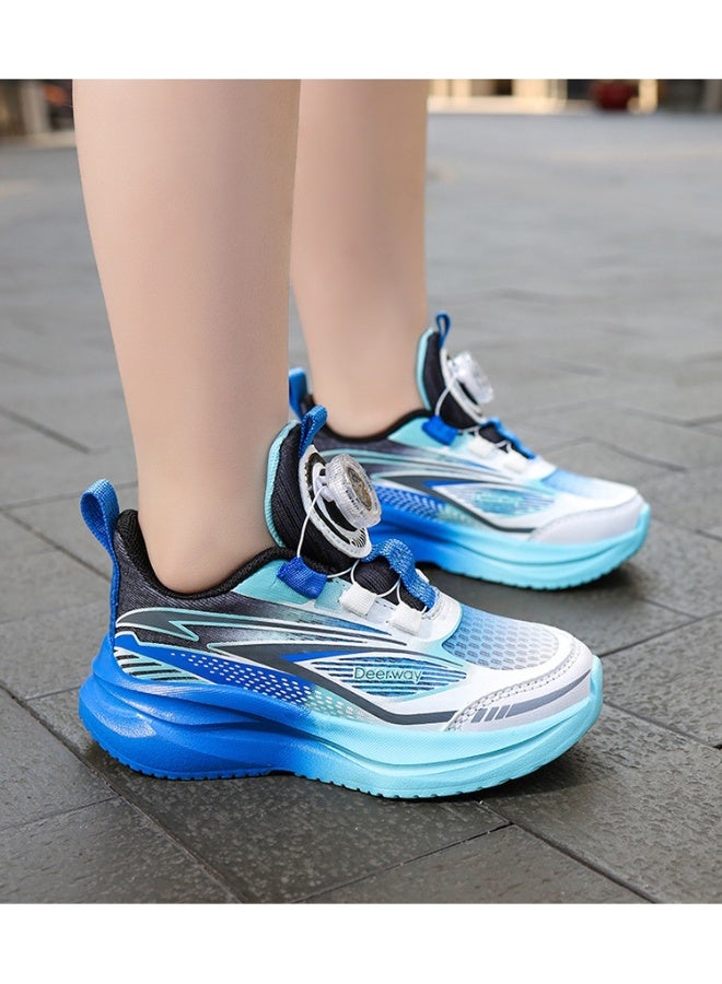 Jorunb Kids Sport Shoes Basketball Shoes Running Shoes Breathable Non-Slip Sneakers Fashionable Sports for Boys and Girls  - Image 4