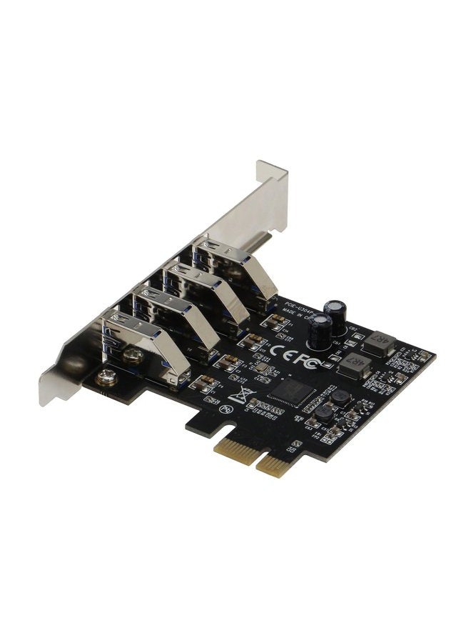 SEDNA - PCI Express USB 3.1 Gen I (5Gbps) 4 Port Adapter with Low Profile Bracket - Supports Windows, Linux and Mac Pro (2008 to 2012 Late Version), no need power connector - Image 2
