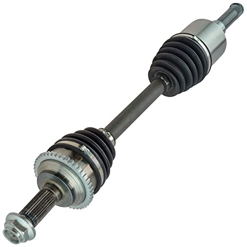 TRQ Front Left CV Axle Shaft Assembly Drivers Side Compatible with 2010-2012 Ford Fusion 2010-2011 Mercury Milan - Image 1