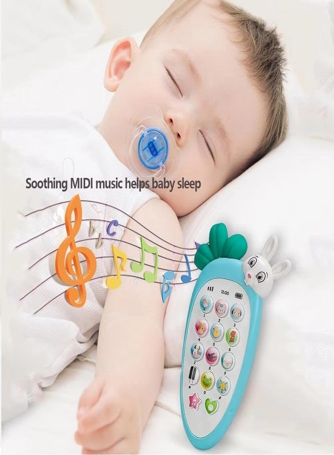 Axleton Rabbit Intelligent Baby Cell Phone Mobile Toy for Kids, Toddlers with Music, Ringtones, Lights (Multi Color) - Image 5