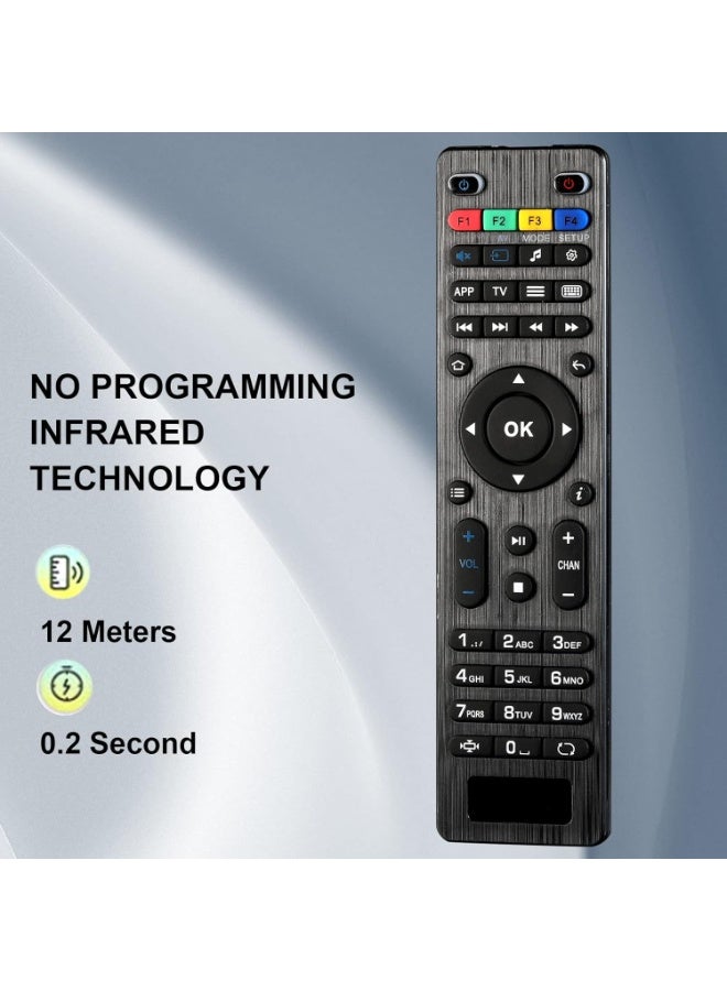 ELTRAZONE Replacement Remote Control for MAG 250 254 255 260 261 270 IPTV Set Top Box | Universal TV Remote | Easy Pairing & Durable Design | Black - Image 4
