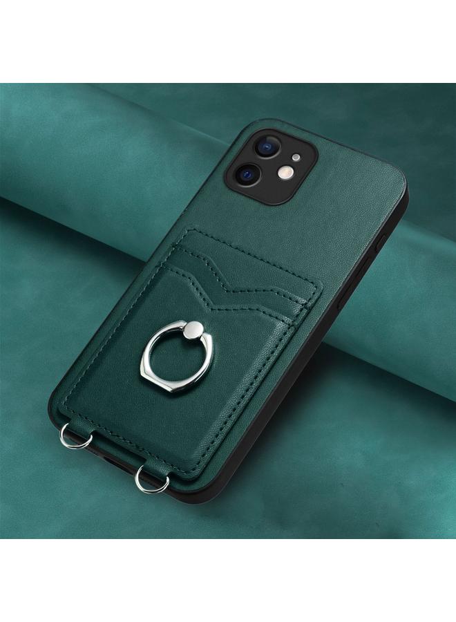 S-TOP Case For iPhone 12 R20 Ring Card Holder Phone Case - Image 2