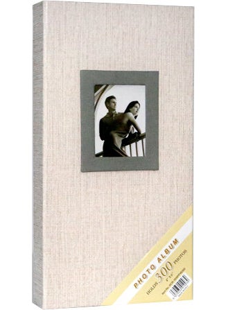 GünTech 10X15 300 Luxury Cotton Photo Album Cream  - Image 1