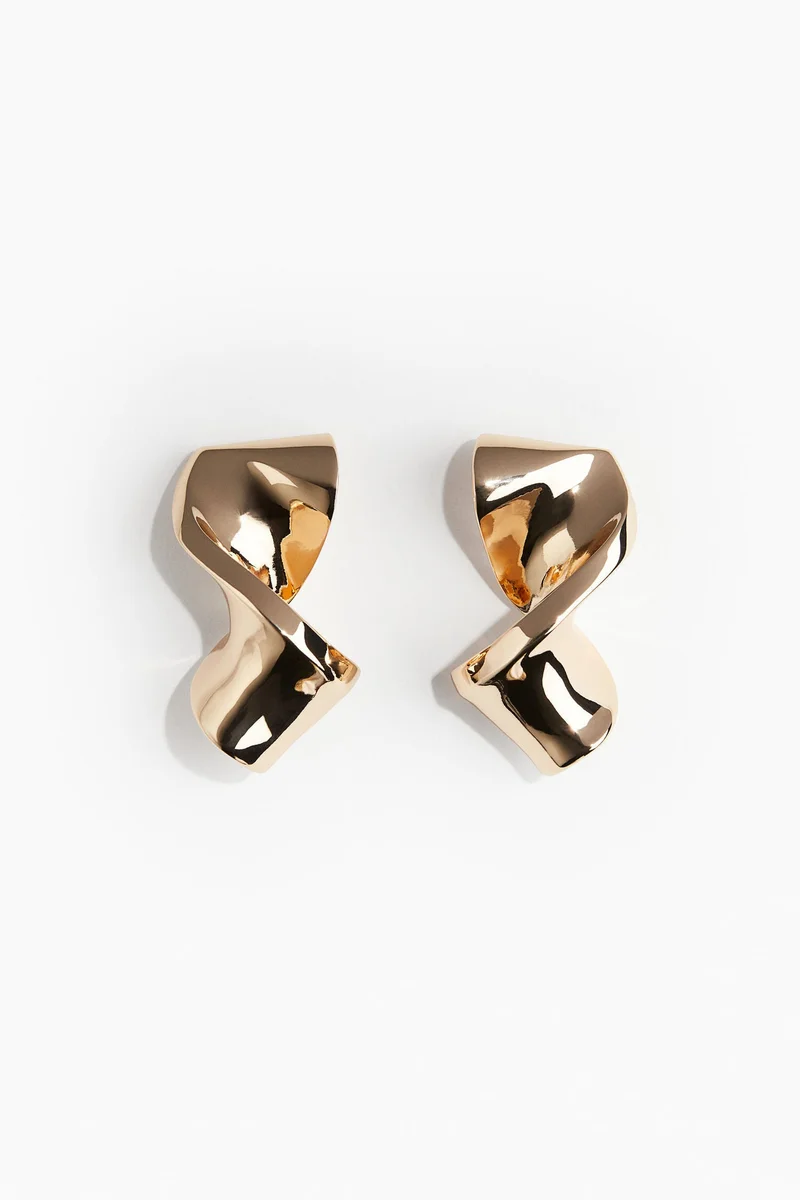 H&M Twisted Statement Earrings