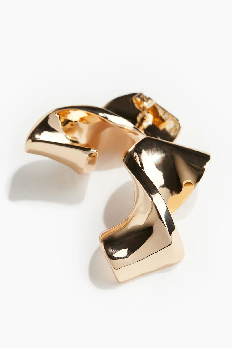 H&M Twisted Statement Earrings