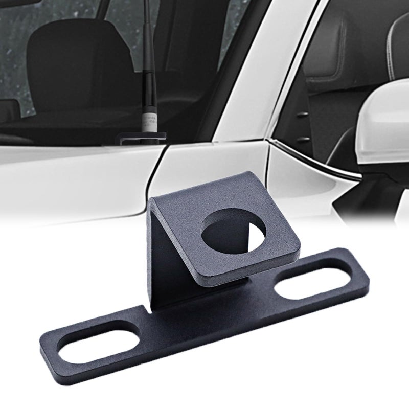Generic PLUSBEAM Bonnet Mount Antenna Bracket Ditch Light Bracket Compatible with Toyota Land Cruiser 2022+  - Image 1