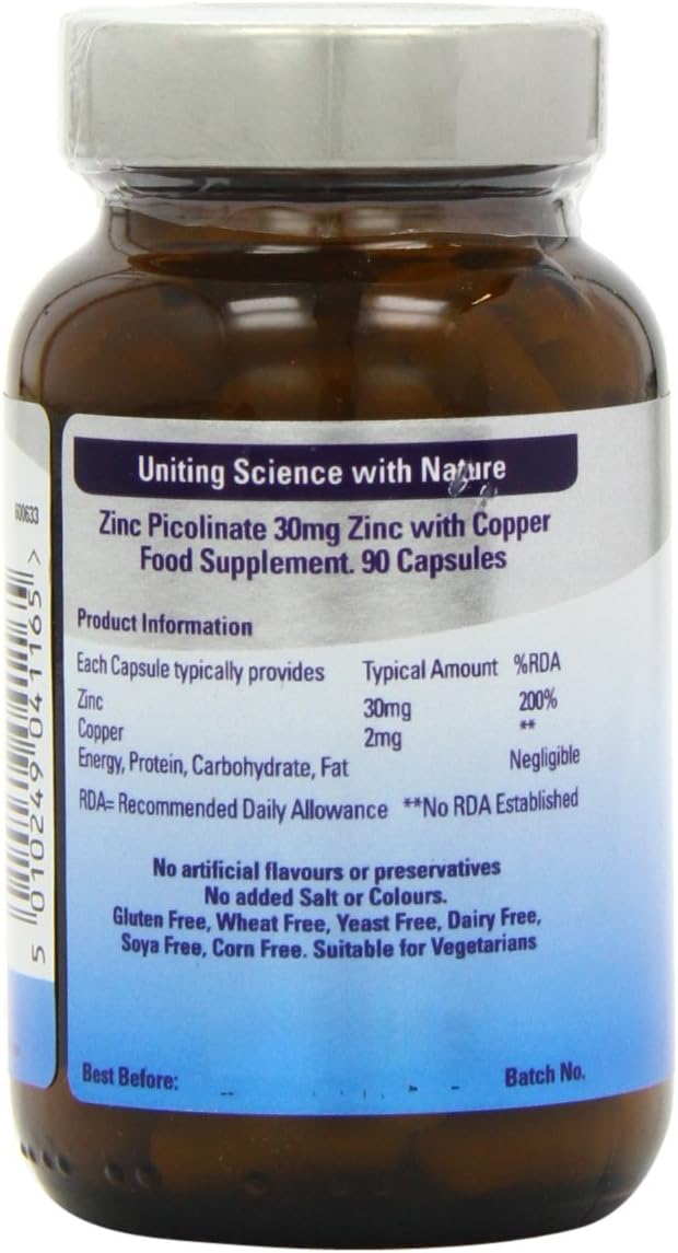 FSC 30mg Zinc Picolinate and Copper 90 Tablets - Image 5