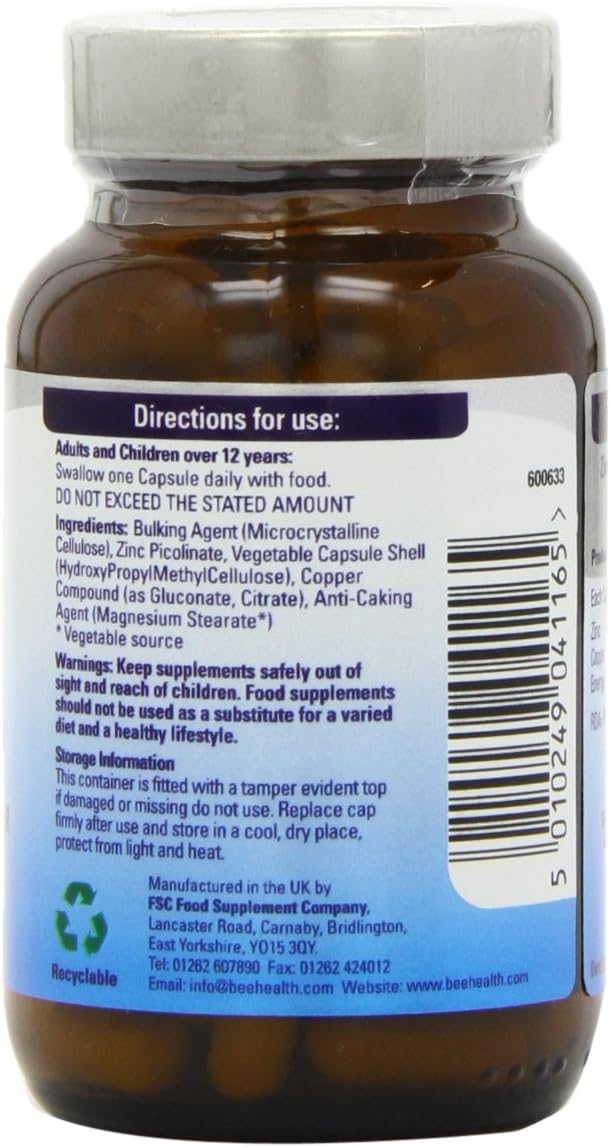 FSC 30mg Zinc Picolinate and Copper 90 Tablets - Image 3