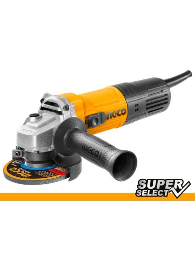 INGCO Angle Grinder 4.5 Inch 750W Heavy Duty Metal Cutting Grinding Polishing Tool INGCO Professional Power Tool AG75028 115mm 12000RPM